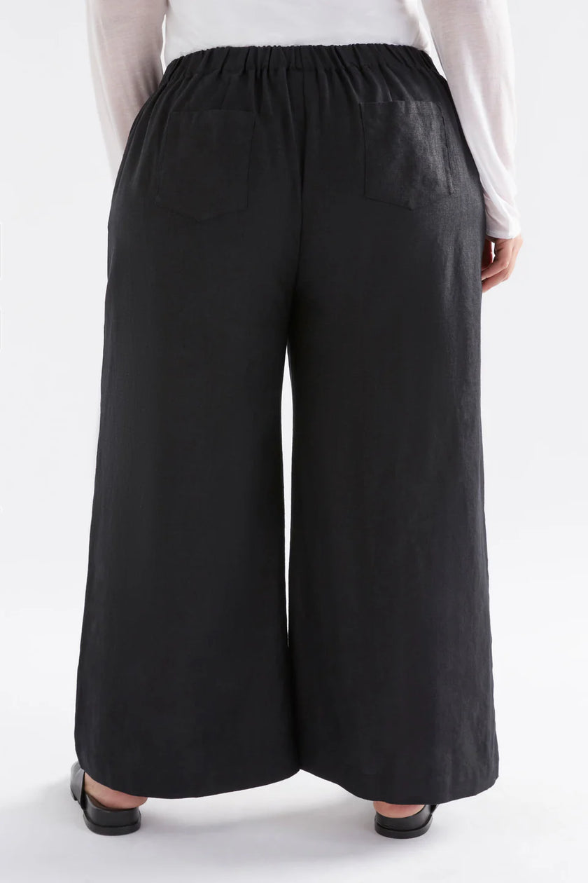 Elk Ilona Linen Pant Black
