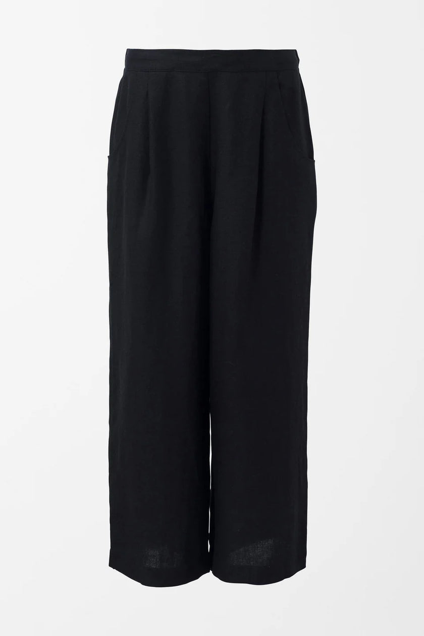 Elk Ilona Linen Pant Black