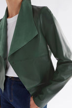 Load image into Gallery viewer, Elk Fine Leather Jacket Milan Green
