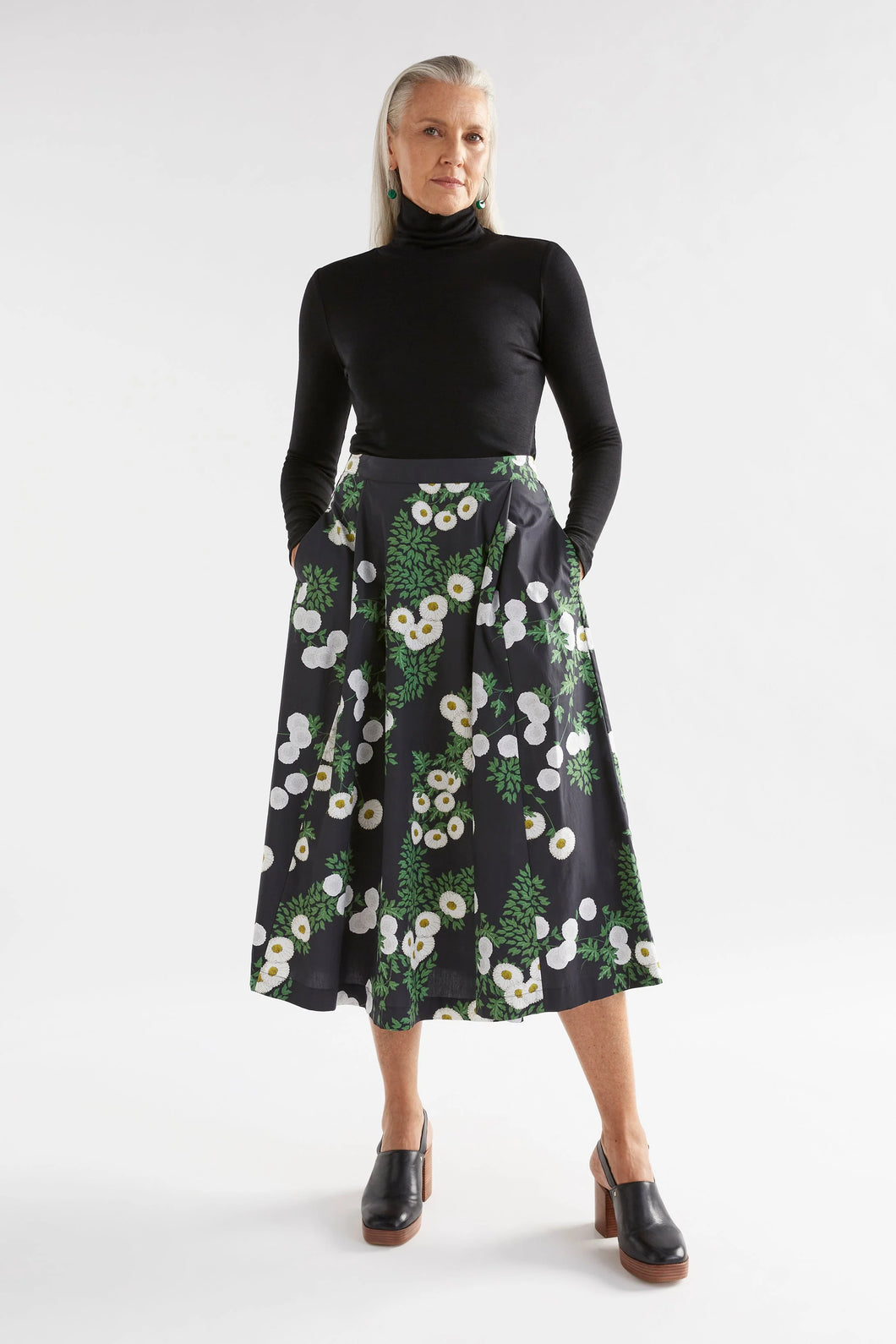 Elk Blaec Skirt Field Print