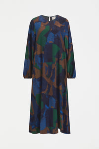 Elk Dega Dress Orda Print