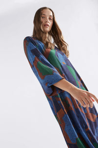 Elk Dega Dress Orda Print