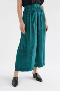 Elk Krava Pant Malachite Print