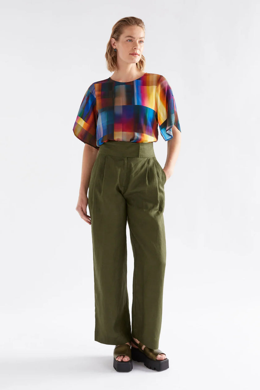Elk Lejer Pant Bright Olive