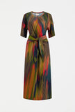 Elk Kihte Tshirt Dress Arran Stripe Print