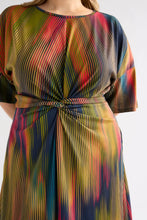 Load image into Gallery viewer, Elk Kihte Tshirt Dress Arran Stripe Print
