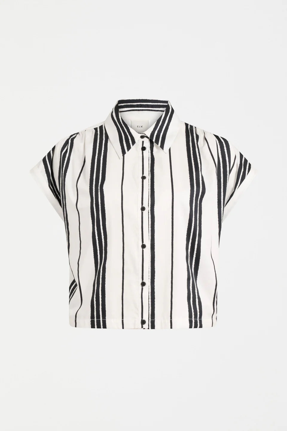 Elk Reza Shirt Fez Print White