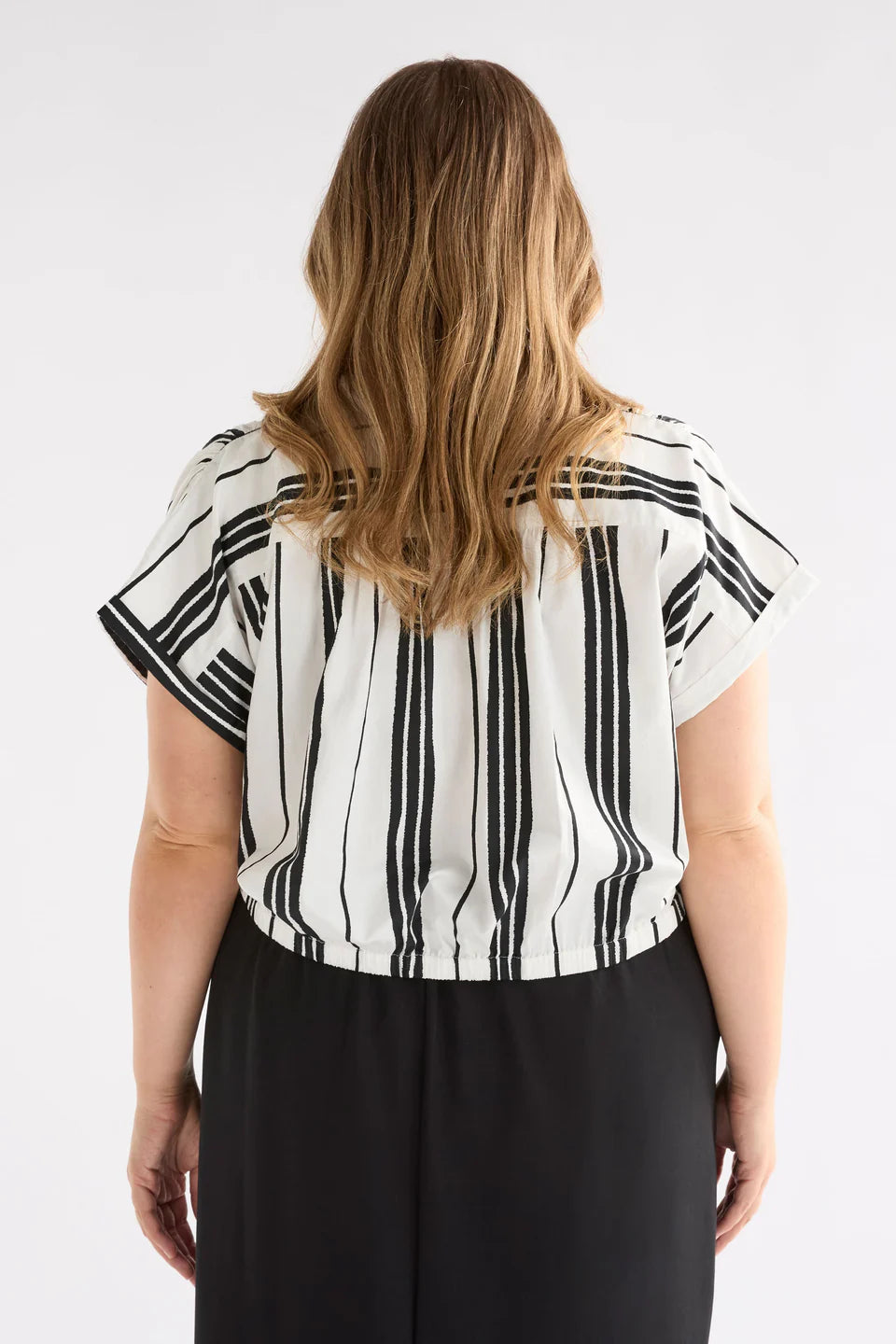 Elk Reza Shirt Fez Print White