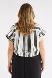 Elk Reza Shirt Fez Print White