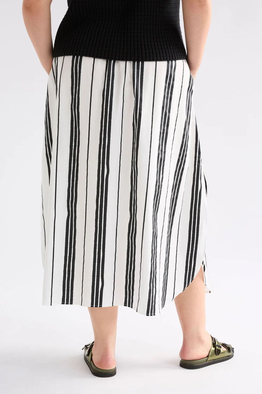 Elk Fez Skirt Fez Print White