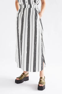 Elk Fez Skirt Fez Print White