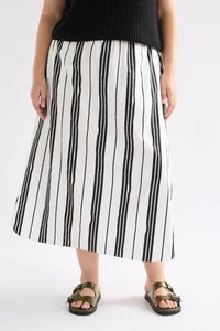 Elk Fez Skirt Fez Print White