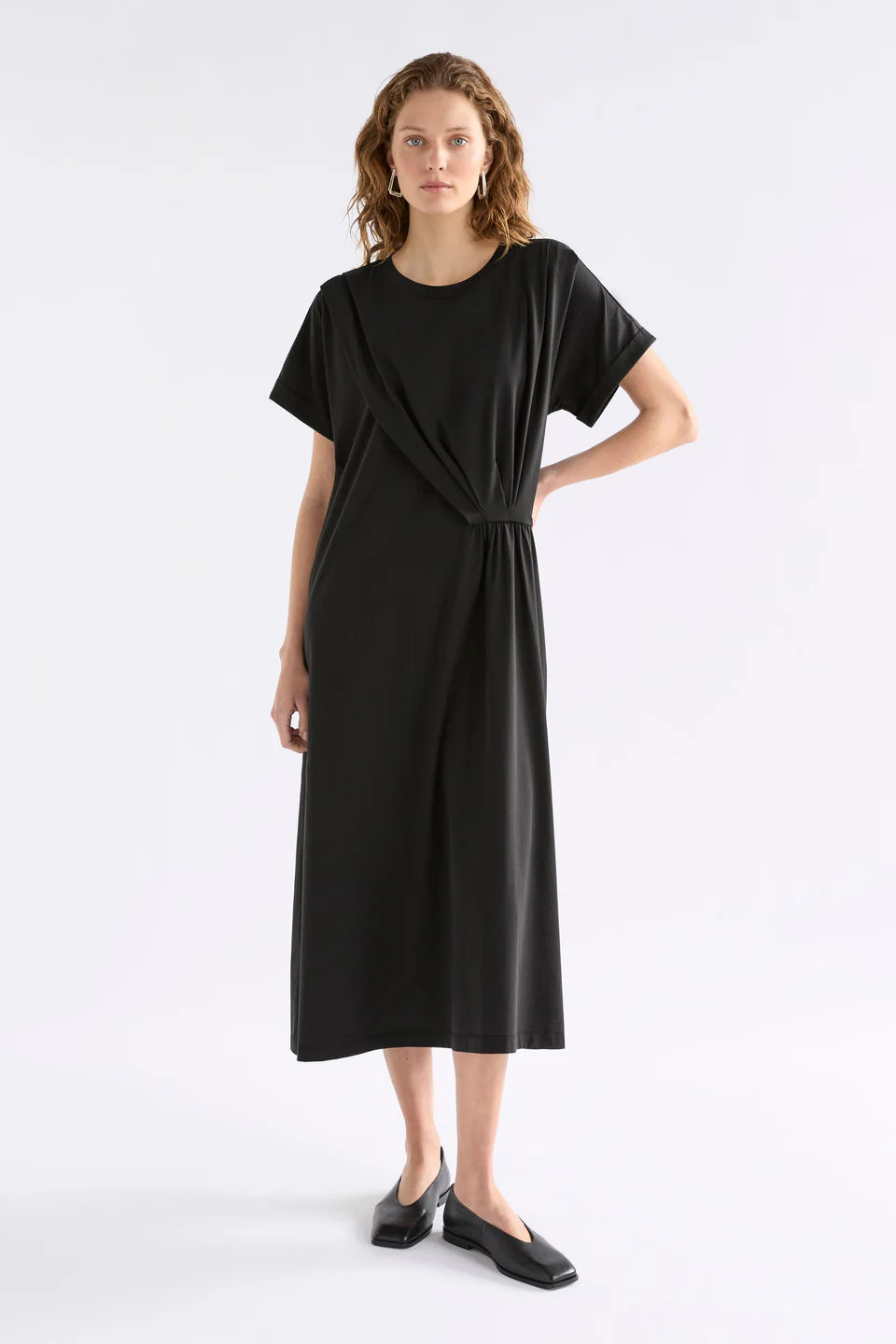Elk Etienne Tshirt Dress Burnt Chocolate