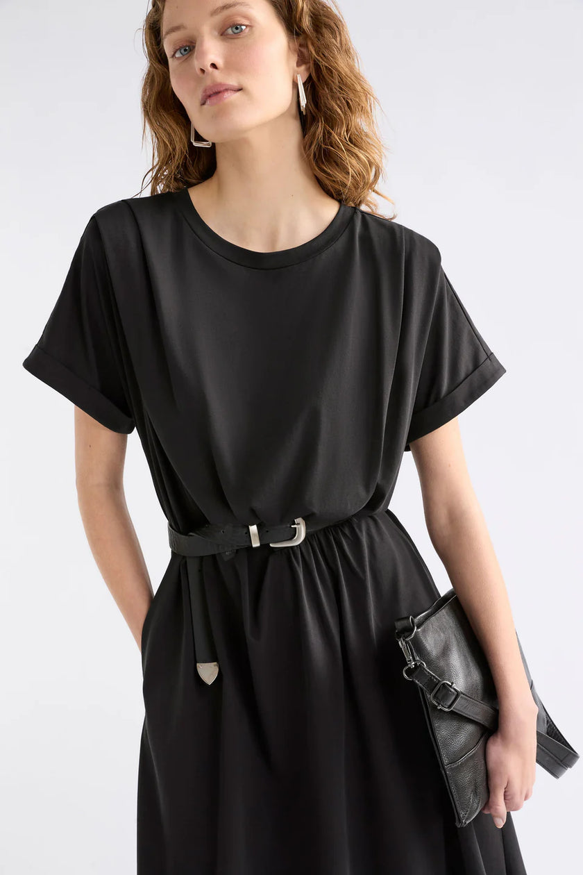 Elk Etienne Tshirt Dress Burnt Chocolate