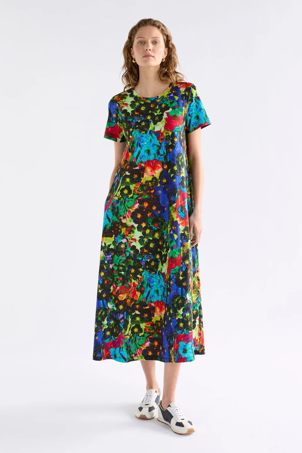 Elk Holst Tshirt Dress Apelle Print
