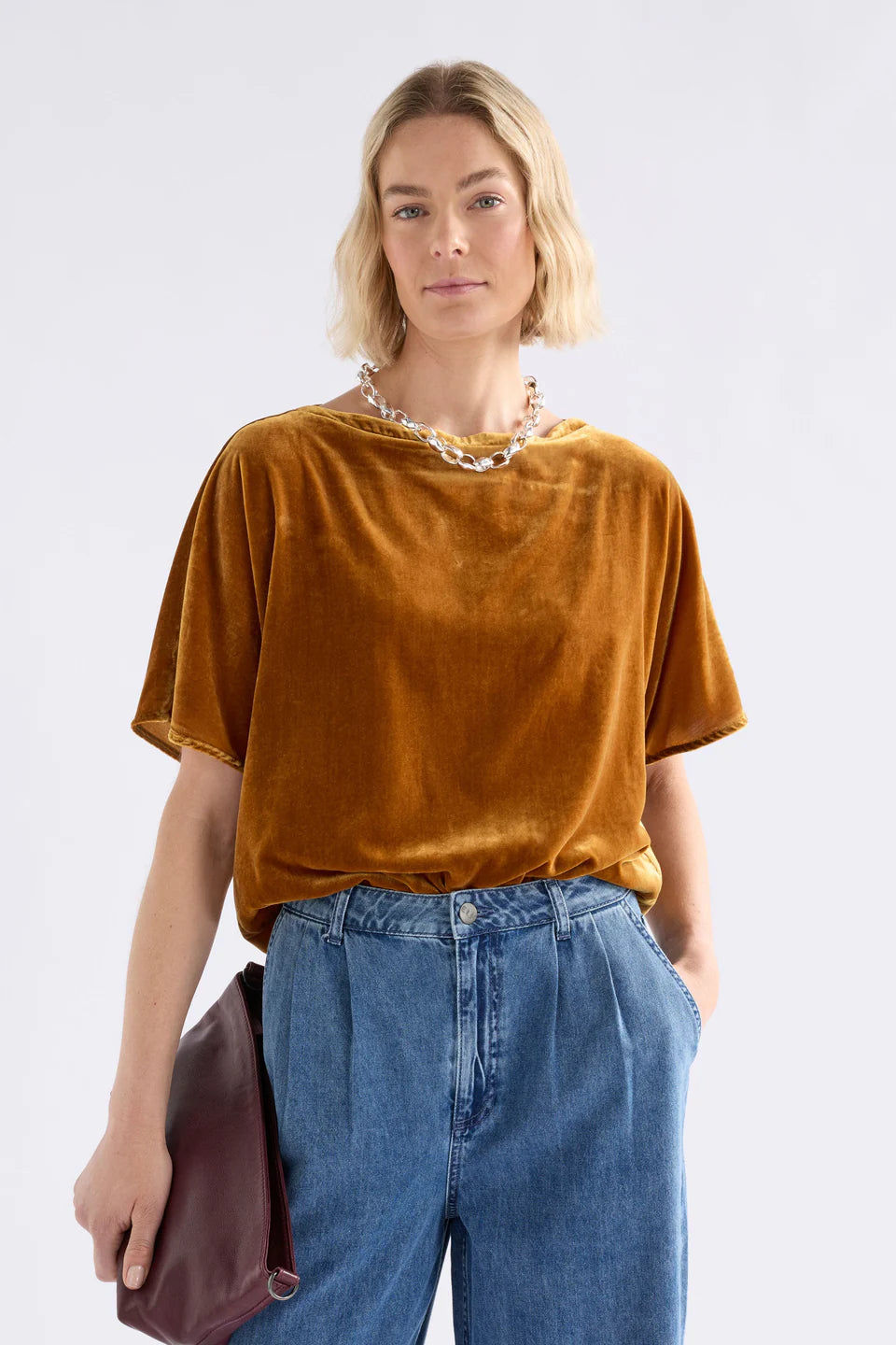 Elk Velvet Soft Top Golden