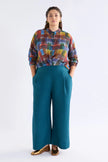 Elk Ilona Linen Pant Peacock