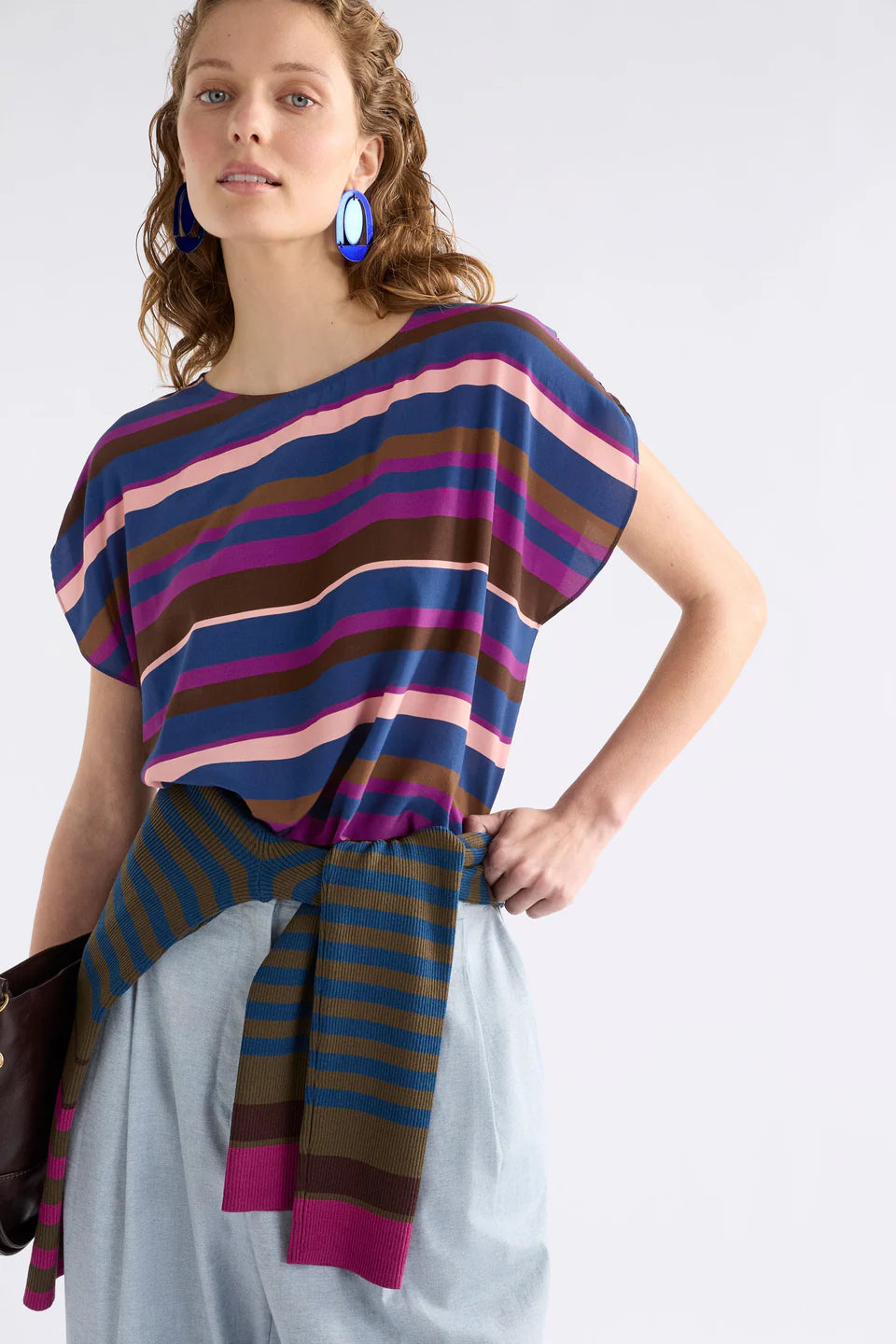 Elk Kash Top Riga Stripe