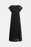 ELK Varr Burnout Dress Black