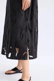ELK Varr Burnout Dress Black