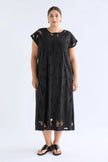 ELK Varr Burnout Dress Black