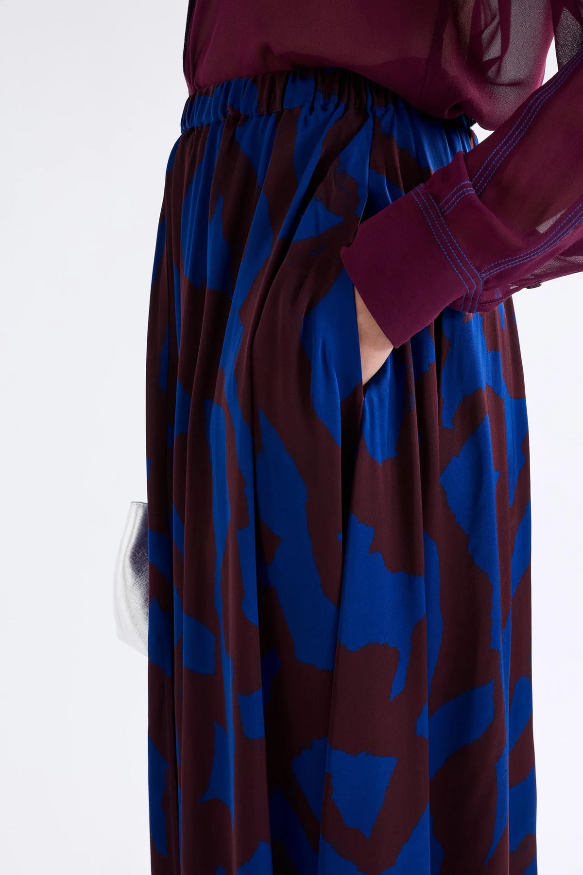 Elk Besa Skirt Varr Print Shiraz