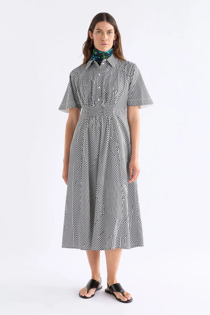 ELK Vier Dress Mane Print