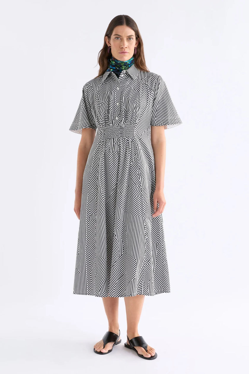 ELK Vier Dress Mane Print