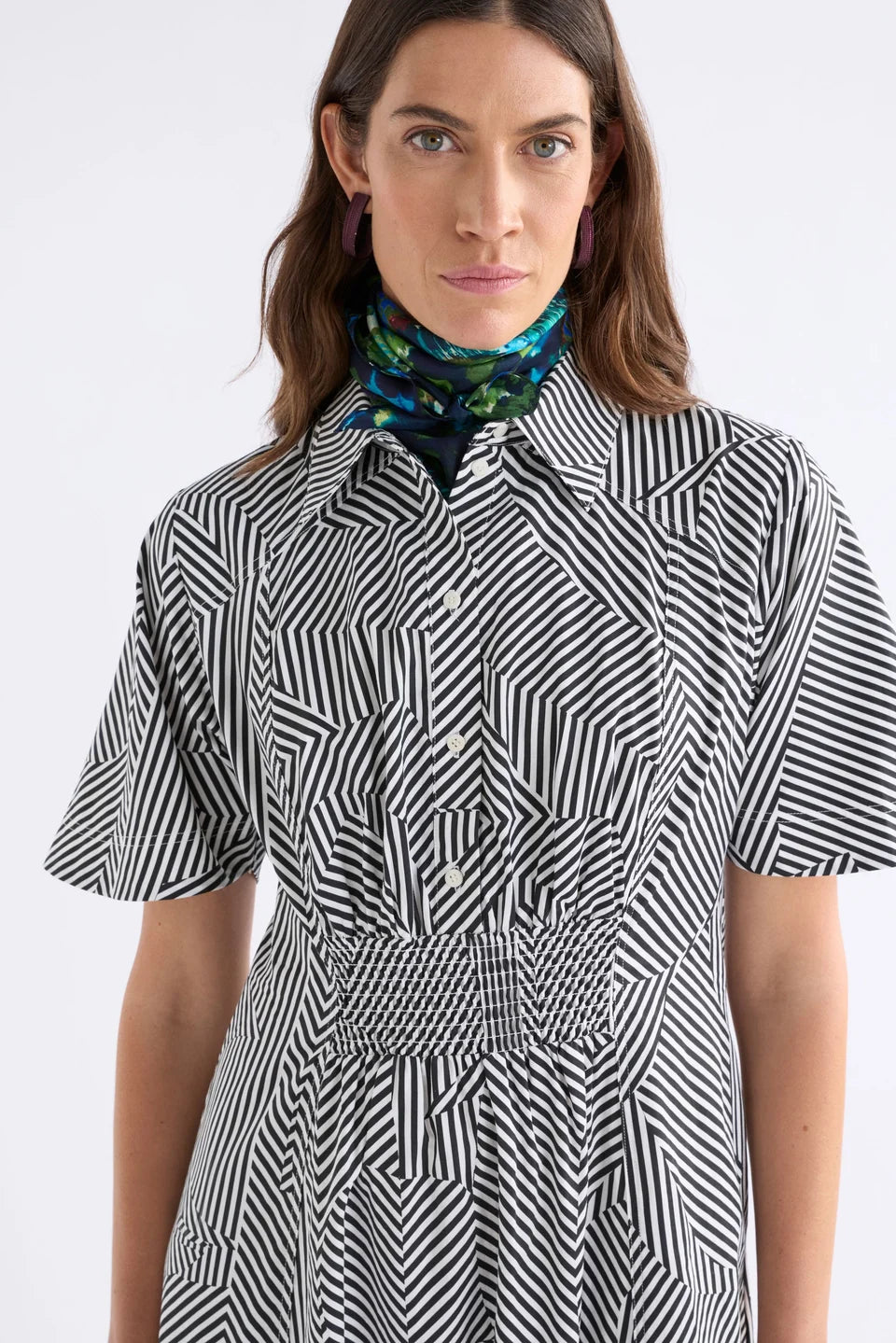 ELK Vier Dress Mane Print