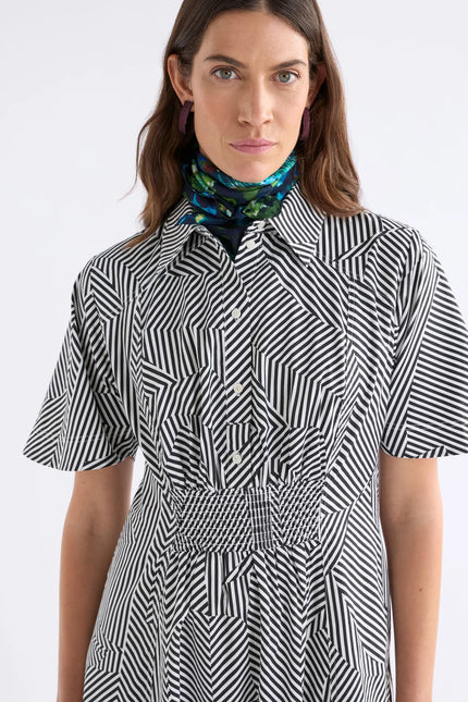 ELK Vier Dress Mane Print