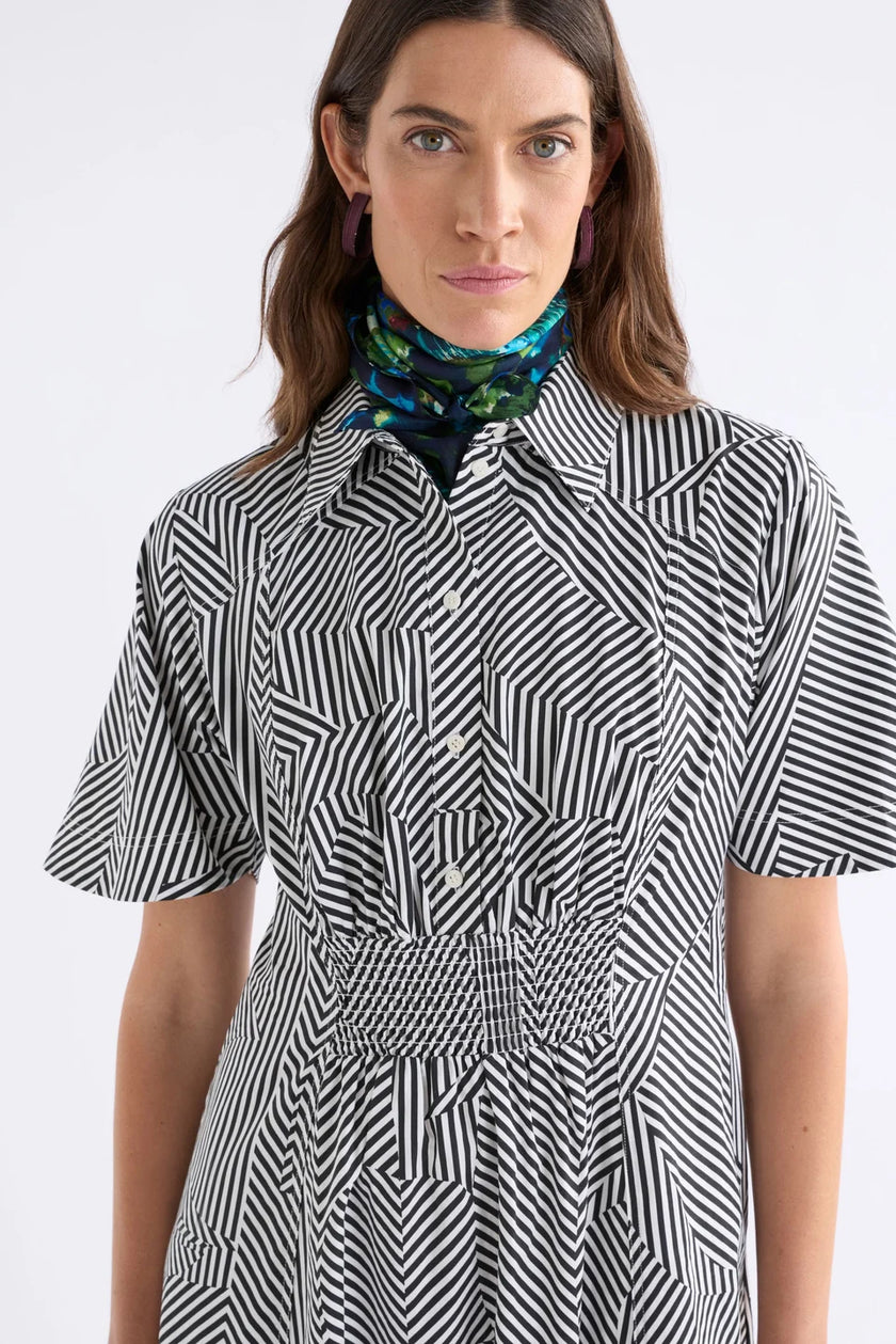 ELK Vier Dress Mane Print