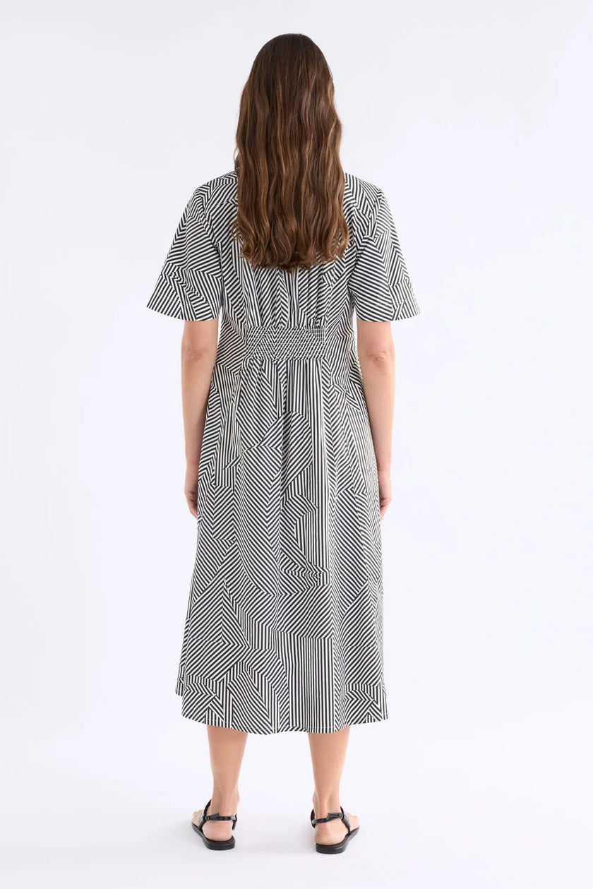 ELK Vier Dress Mane Print