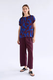 Elk Besa Top Varr Print Shiraz