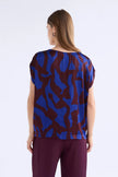 Elk Besa Top Varr Print Shiraz