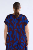 Elk Besa Top Varr Print Shiraz