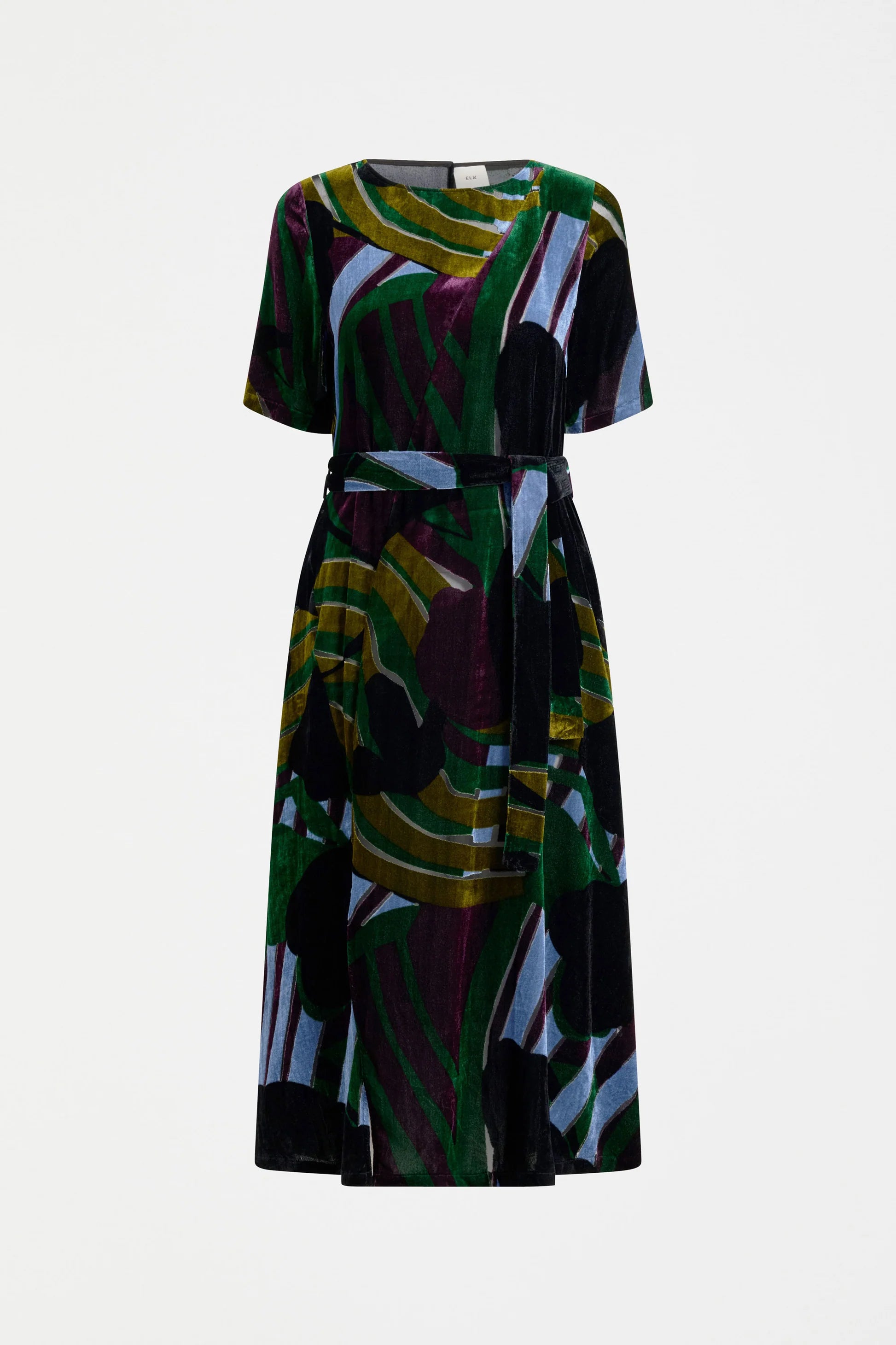 Elk Reihen Dress Stribe Burnout