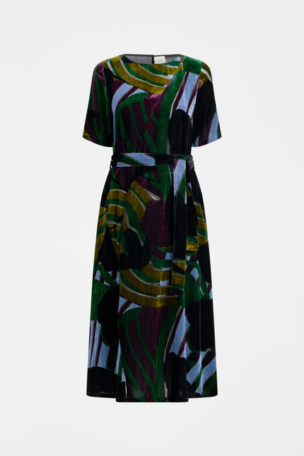 Elk Reihen Dress Stribe Burnout