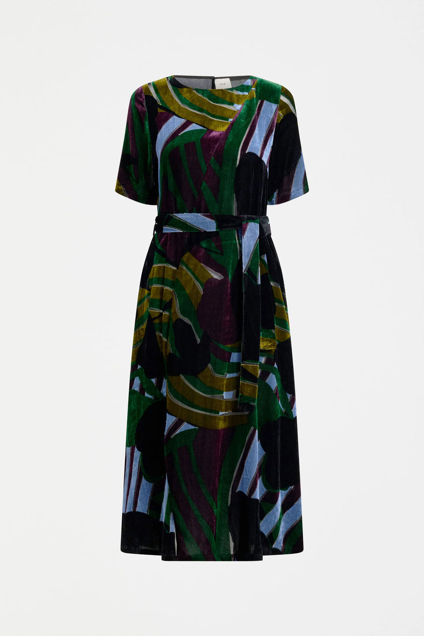 Elk Reihen Dress Stribe Burnout