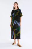 Elk Reihen Dress Stribe Burnout