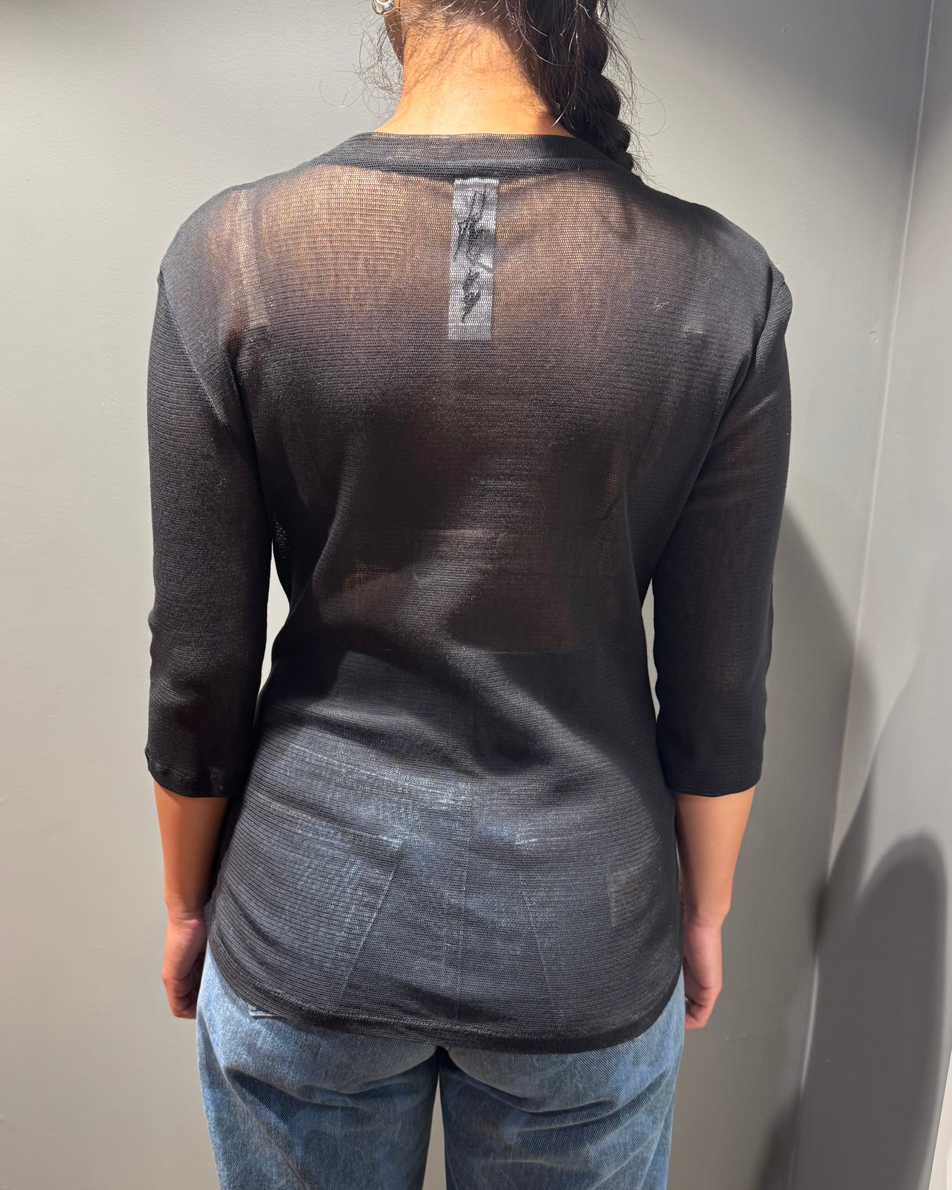 M. A. Dainty Meadow Top Black