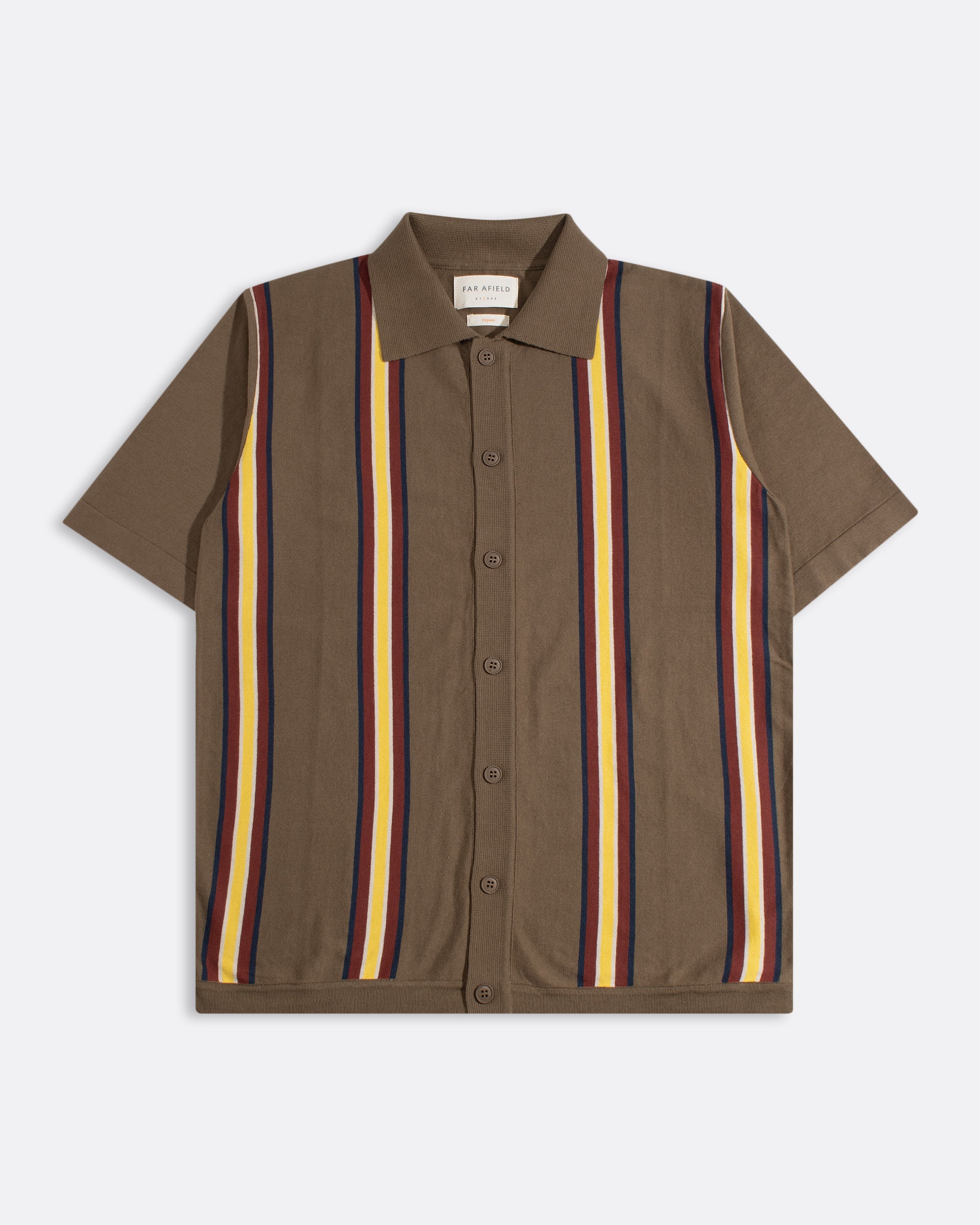 Far Afield Velzy Canopy Stripe Knit Shirt