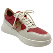 Alfie & Evie Thomas Cream Rosso Leather