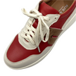 Alfie & Evie Thomas Cream Rosso Leather