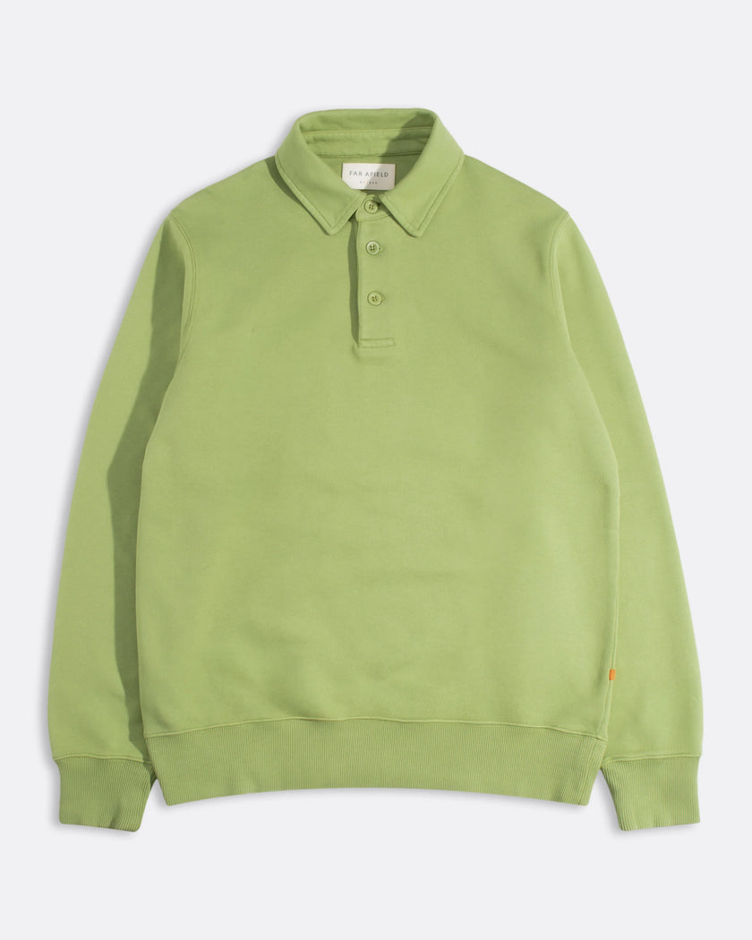 Far Afield Mondo Rugby Sweatshirt Green