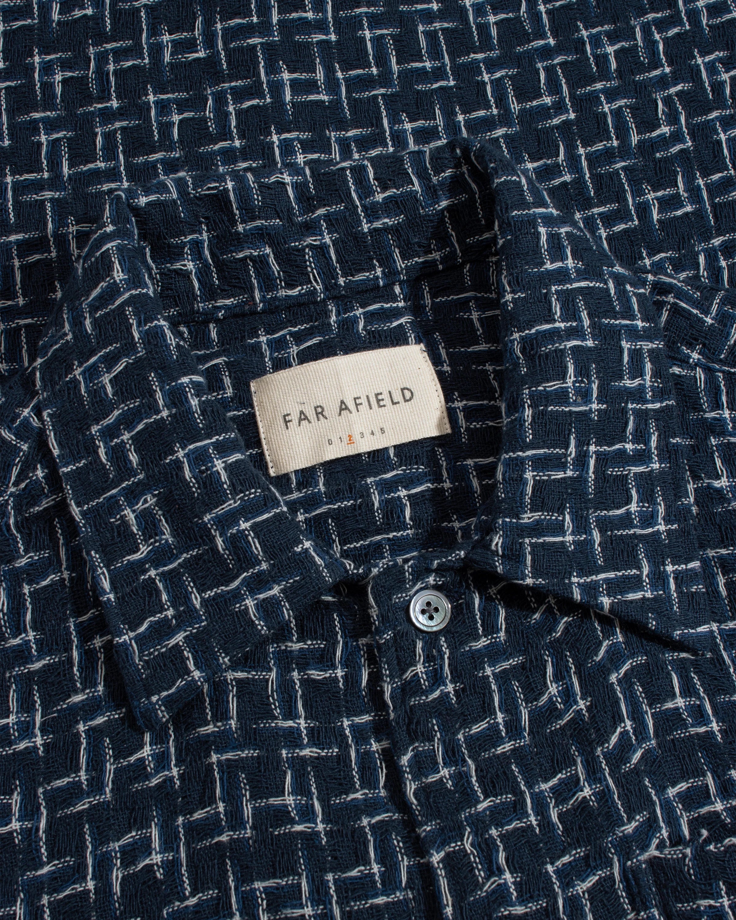 Far Afield Busey Architect Shirt Navy/Multi