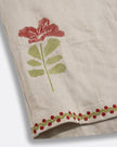 Far Afield House Short Embroidered Floral Sand