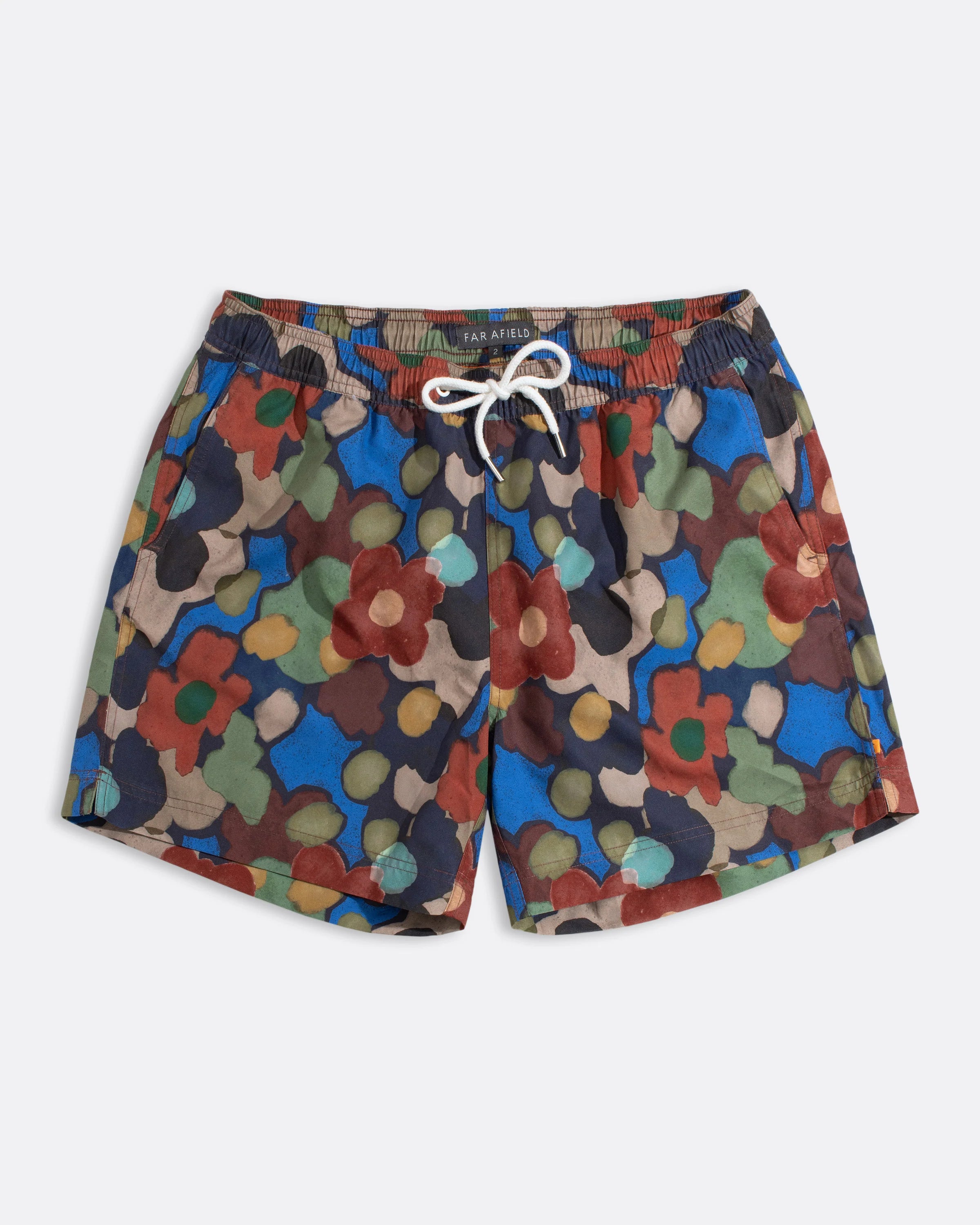 Far Afield Printed Swim Shorts Yami Floral Red Multi