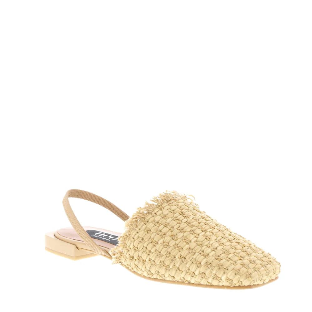Neo 25002 Raffia Slingback Camello/ Grano