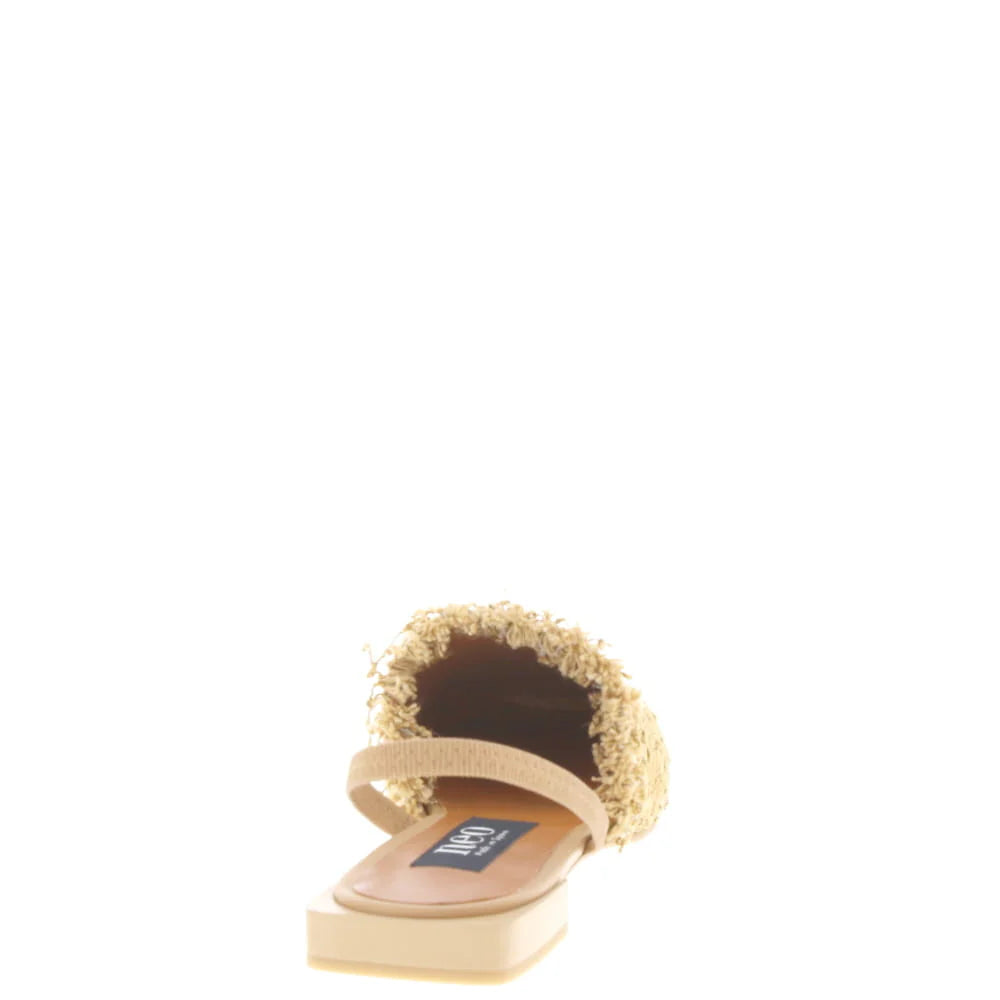 Neo 25002 Raffia Slingback Camello/ Grano
