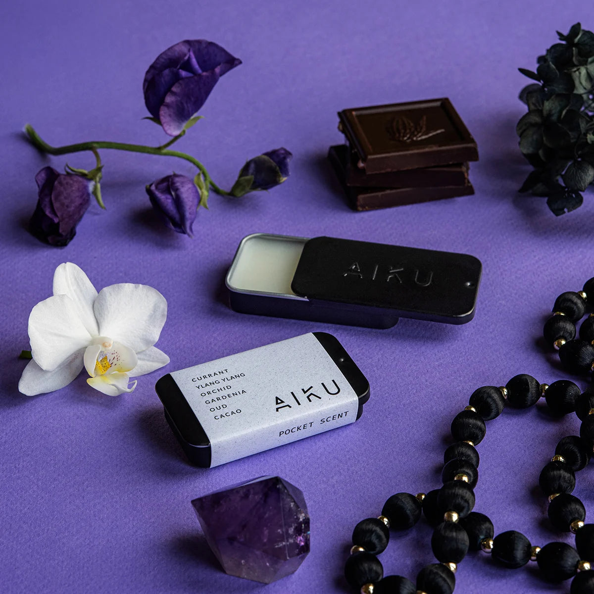 AIKU Pocket Scent Solid Fragrance Plume